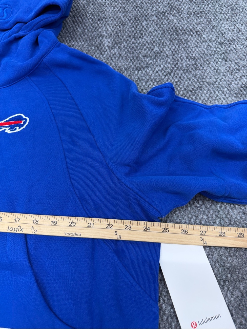 Lululemon x Buffalo Bills Women's XL/XXL Scuba Oversized Half-Zip Hoodie - Picture 10 of 12
